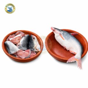 River Pangash Fish Curry Cut include head pieces (Size: 1.5kg)